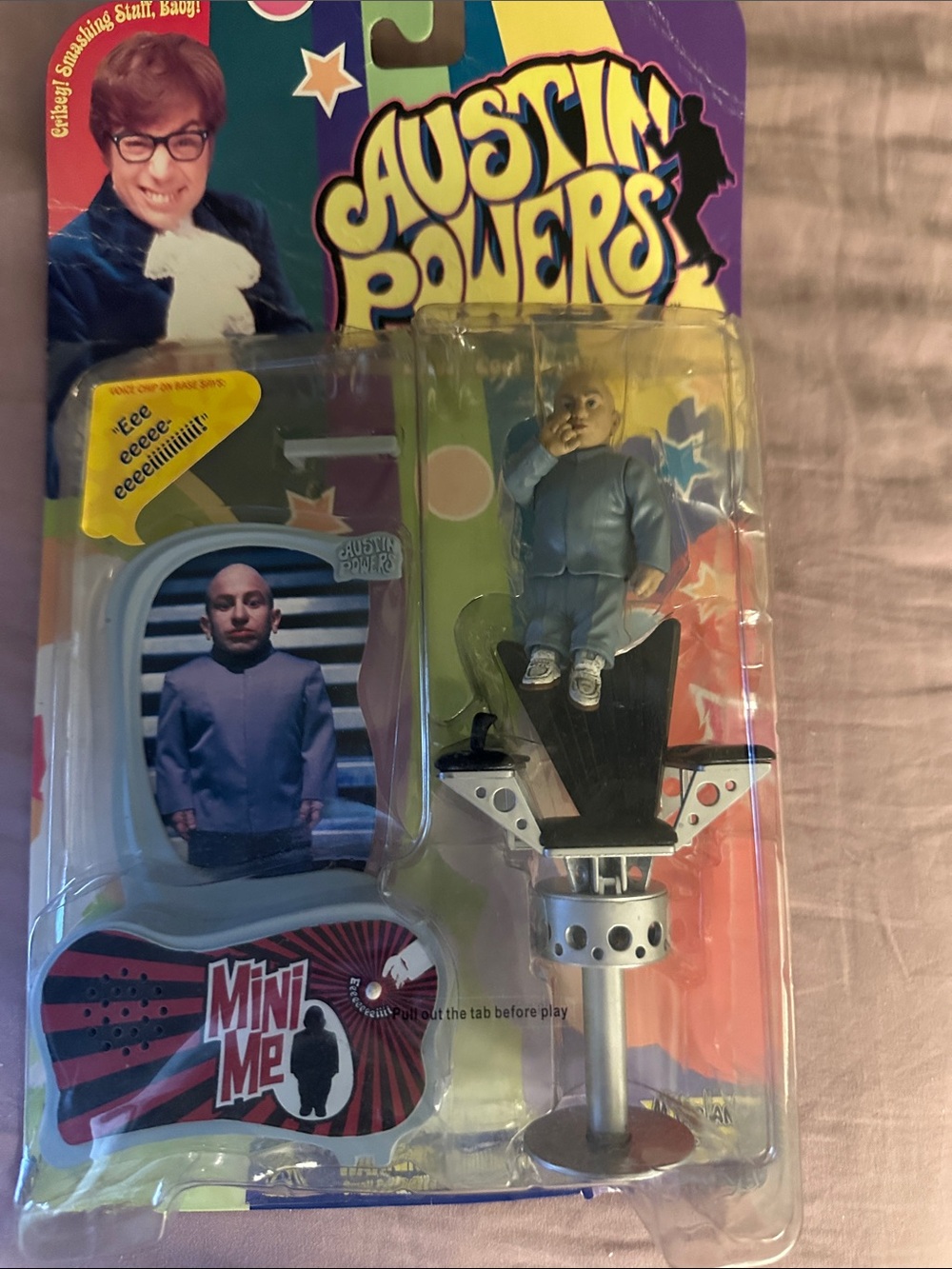 Austin Powers Mini Me Action Figure - Purple Outfit